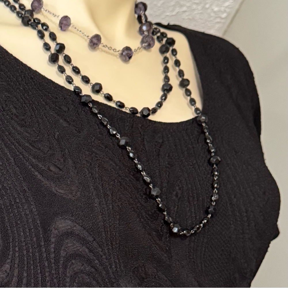 Elegant Robbie Bee Black Wrap Dress - Picture 2 of 8